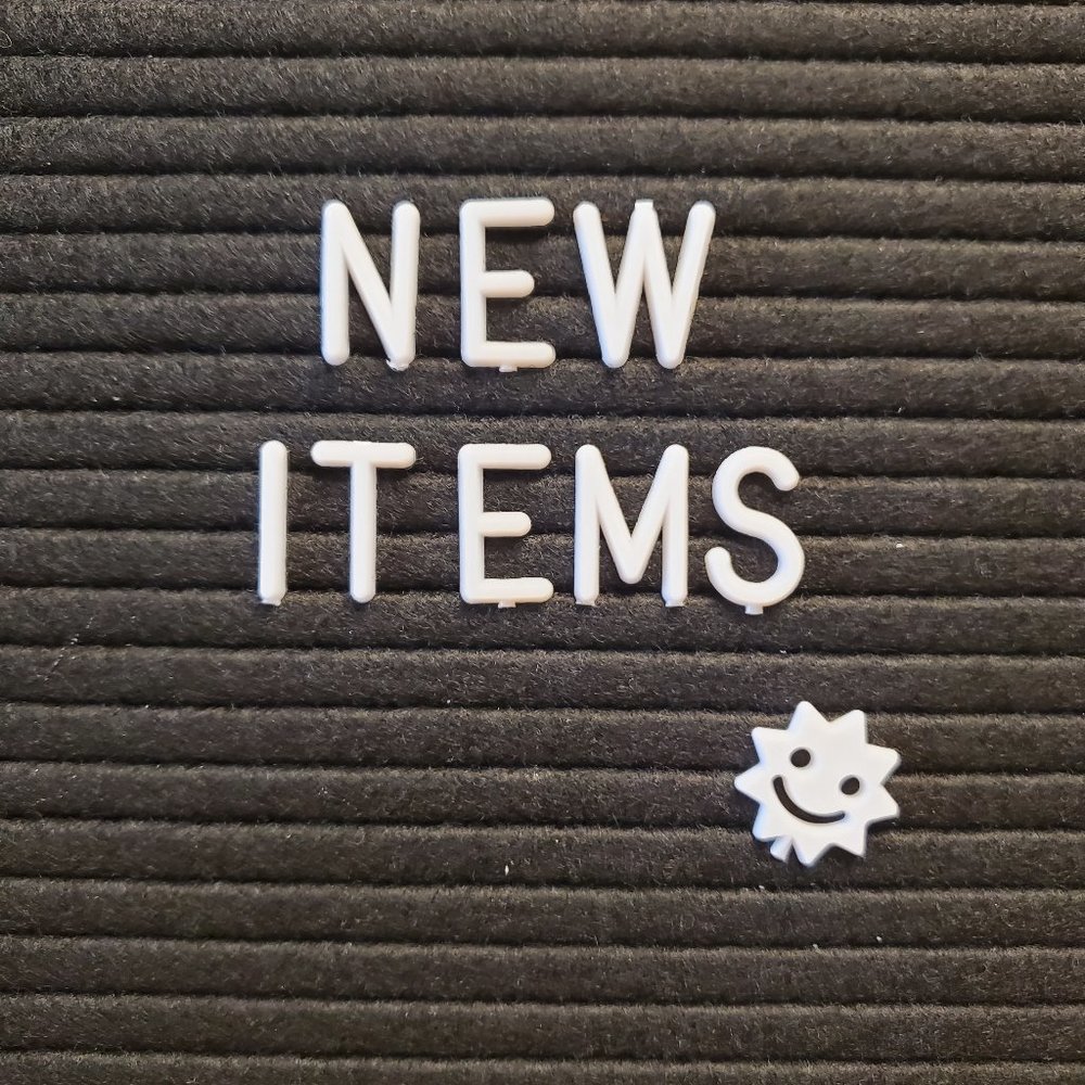 New Items added daily Monday - Friday